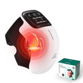Snailax Cordless Knee Massager with Heat 3 Vibration Modes &amp 3 Heating Levels Knee Brace Wrap Gifts