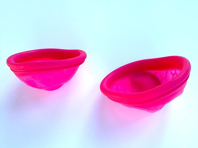 Tinkle Belle Reusable Menstrual Disc| Tampon Pad and Cup Alternative | Up to 12 Hour use | Comfortable | Includes Carrying Pouch and Cleaning Brush