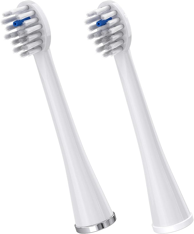 Waterpik Sonic-Fusion Replacement Flossing Brush Heads White/Chrome