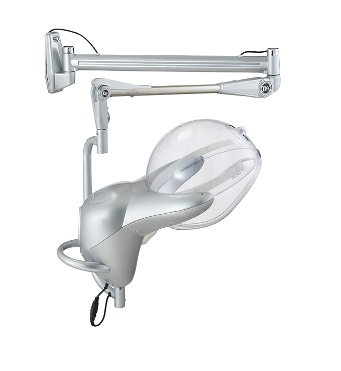 DIR Beauty Salon Hair Steamer Hood Wall Mount Hair Treatment Steamer ION