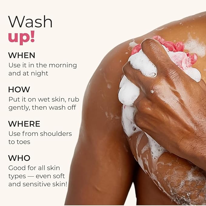 Japanese Cherry Blossom Shower Gel with Aloe &amp Vitamin E Long-Lasting Floral Fragrance 8.45 fl oz