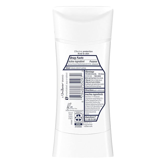 Dove Advanced Care Antiperspirant Cool Essentials 4 Count Deodorant &amp Body Wash with Pump Deep Moisture For Dry Skin Moisturizing Skin Cleanser