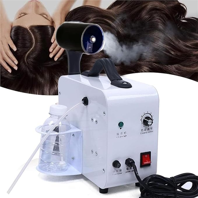 Professional Hair Steamer Multifunctional Hairs Salon Steamer Spray Gun Multi-Level Adjustment Nourishing Hair Deeply Improves Dry Dull for Hair Salon Home Use
