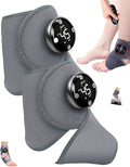 Massager Pro for Feet Large Fit Electric Foot Massager with Red-Light Therapy 5-Level Graphene Heating 6 Modes 3 Intensities Waterproof Inner Liner Rechargeable for Ankle Knee Back Neck Pain(2pcs)