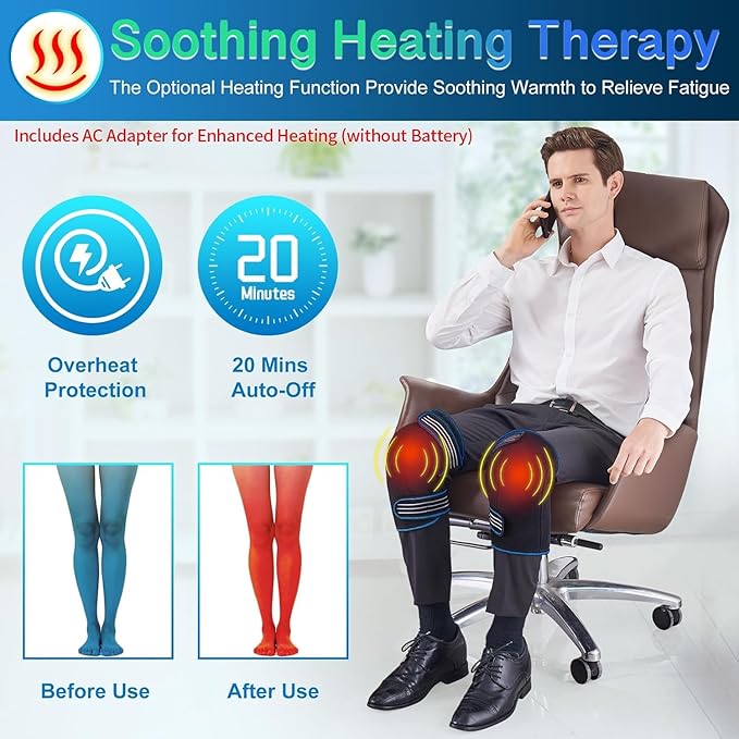 Knee Massager with Heat-Vine-5