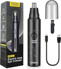 HOOICB Nose Hair Trimmer for Men Ear Hair Trimmer Grooming IPX7 Waterproof Built-in Rechargeable Battery