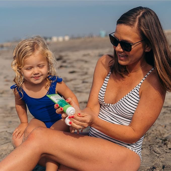Badger SPF 50 Mineral Sunscreen and Organic Aloe Vera Gel