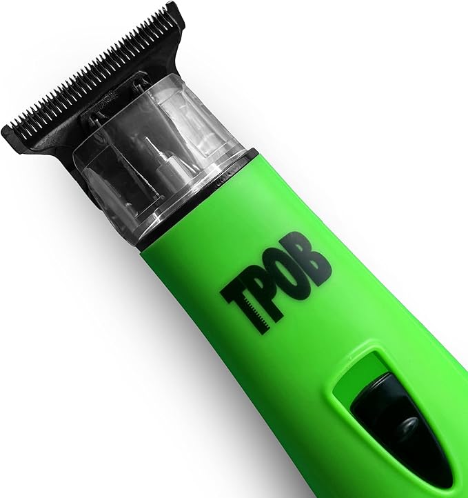 TPOB Ghost X Beard Trimmer Hair Clippers for Men Professional Hair T-Blade Trimmer Cordless Rechargeable Edgers Clippers Electric Beard Shaver (Ghost X Slime)