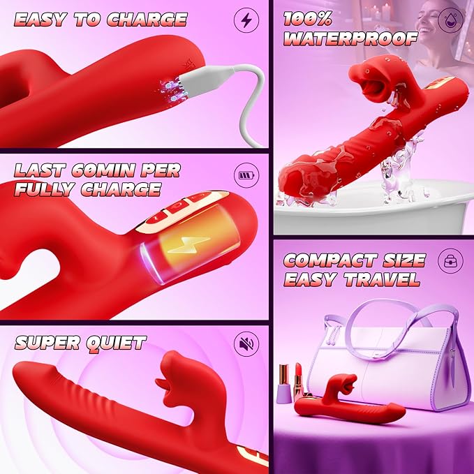 Handheld Vibrating Massager - Efficient Version Clitioral Stimulant Relaxes Muscles Tool Viboators Toy Couples Clitioral Sucker High Frequency Silent Personal Massage Adult Tools FGH200