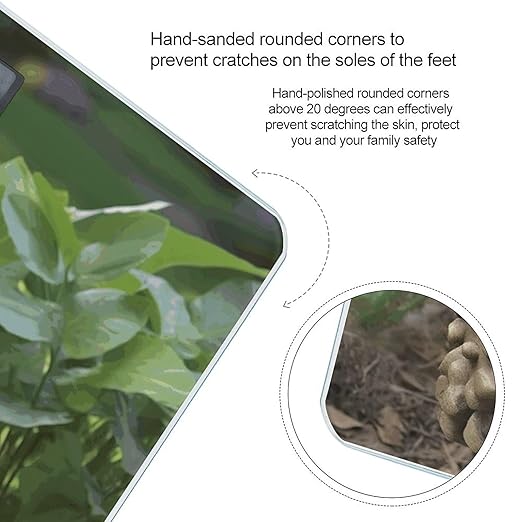 Raccoon Statue Digital Bathroom Scale for Body Weight Weighing Scale with Backlit LCD Display High Precision Measurements &amp Measures Weight Up to 180kg