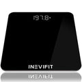 INEVIFIT Bathroom Scale Highly Accurate Digital Bathroom Body Scale Measures Weight up to 400 lbs. Includes Batteries