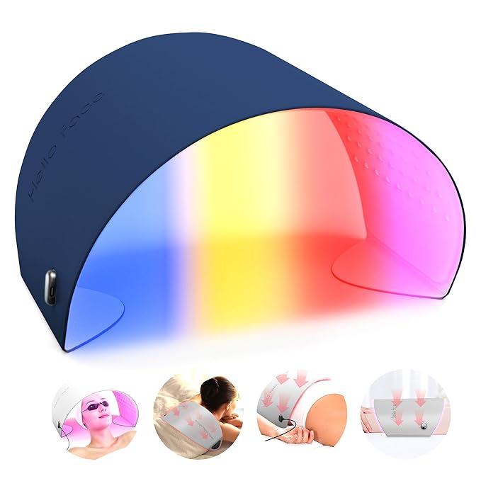 Light Therapy System L6 Treatment of mild to moderate inflammatory acne facial wrinkles.