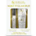 Black Girl Sunscreen – Face &amp Lip Sunscreen Make It Glam Duo – 1 SPF 45 Make it Matte Clear Sunscreen for Face &amp 1 Make it Pop SPF 50 Sungloss for Protected Poppin' Lips White