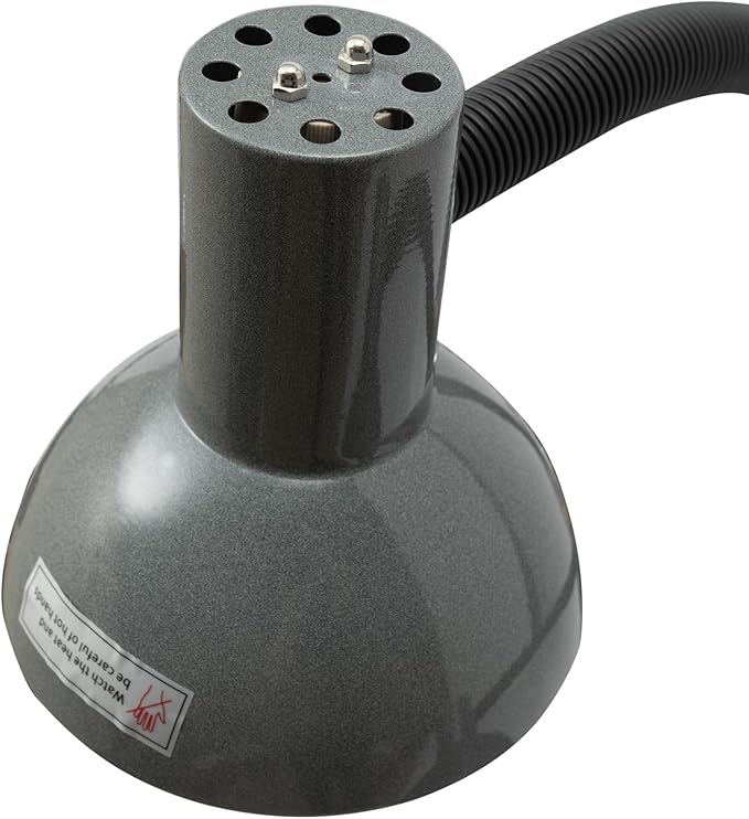 5 Heads 750W Infrared Heating Lamp Hair Salon Lamp Infrared Color Processor Drying Hair Care Standing Hair Dryer Perm Hair Dryer Accelerator