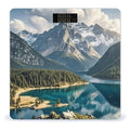 Lake Under Mountain Scale for Body Weight Smart Scales Digital Bathroom Scale High Precision Weighing Scales with Large Display Weighing Machine for People