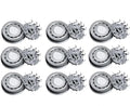 Replacement Shaving HeadsCompatible For Philips SH90/62 S8950 S9031 S9311 S8980 SW9700 SW6700 (S9xxx) Shaver Spare Parts(9pcs)
