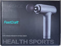 Massage Gun - FastCraft Body Massager Deep Tissue Percussion Lightweight Handheld Up to 12 Hours per Full Charge -Great Holiday Gift - PRO 12V 2400mAh Super Quiet - Guaranteed Power