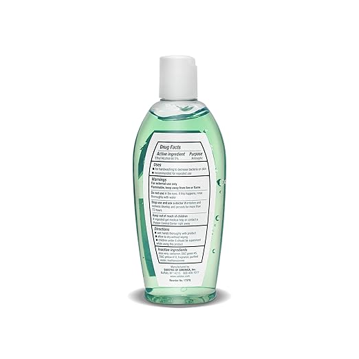 Safetec Hand Sanitizer Fresh Scent 8 oz. squeeze bottle (24 bottles/case)