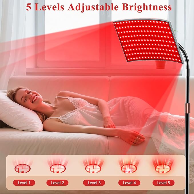 Red Light Therapy for Body Face Infrared Light Therapy for Body with 660nm &amp 850nm Near Infrared LED Red Light Therapy Large Panel at Home Valentines Gift for Women Wife Mom Sister Girlfriend
