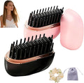 Mini Straightener Brush Rechargeable Portable Mini Straightener Capsule Hair Straighteners &amp Styler 3-Speed Temperature Control Lightweight and Portable (Mix)