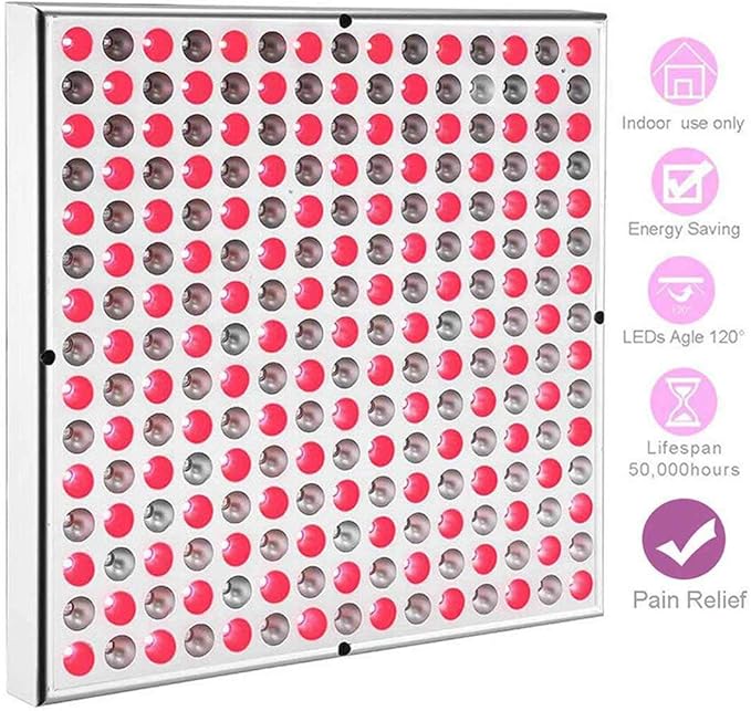 Deep Red 660nm and Near Infrared 850nm LED Light Therapy Devices or Muscle Pain &amp Pain Relief Improves Blood Circulation