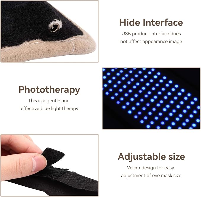 Newborn Jaundice Therapy Blanket Professional Blue Light Lamps Jaundice Relief Tool Light Therapy Pad for Body