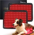 Red Infrared Light Therapy Pad for Pets126-LED 660nm850nmWearable Infrared Device for Stiff Joints &amp Back Comfort Flexible Wrap Straps (2 Pcs)