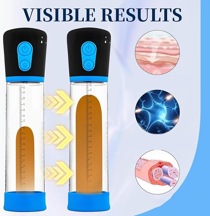 Male Masterburbatar Hands Free with 4 Vibration Sucking Massagers Modes Automatic Male Mastusbafor Tight Sleeve Hoodies Pocket puzzy Silicone Electric Massager Machine XBJ90 (Blue)