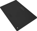 Vincent Heat Resistant Silicone Tool Mat For Styling and Barber Station | For Curling Irons Flat Irons Hot Styling Tools (Black)