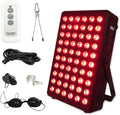 Red Light Therapy Panel for Body and Face 660nm Red 850nm and Near Infrared Panel Built-in Timer 60 LEDs High Power Promote Sleep Improve The Body Relieve Muscle Fatigue（E300-Black)