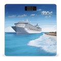 Seaside Cruise Ship Bathroom ScaleHighly Accurate Digital Weighing Machine for People Bright LED Display Weight Scale for The Aldult Home Use