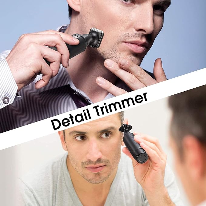 Ear and Nose Hair Trimmer for Men Professional USB Rechargeable Nostril Nasal Hair Cleaning System Lightweight Waterproof Nose Hair Clippers for Women