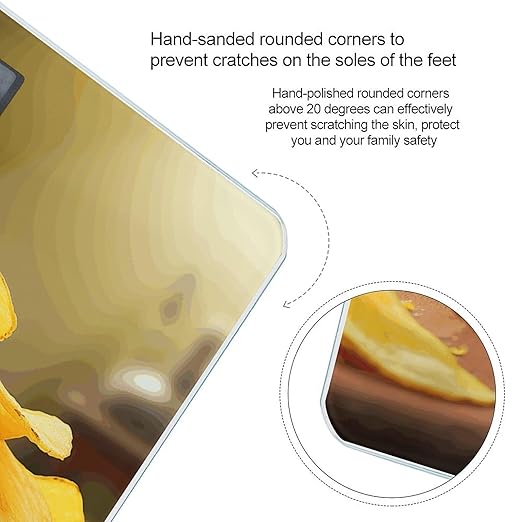 Potato Chips Weight Scale for Body Weight Digital Bathroom Scale High Capacity Accurate Digital Weighing Scales and Easy-to-Read on Backlit LCD Display Scales