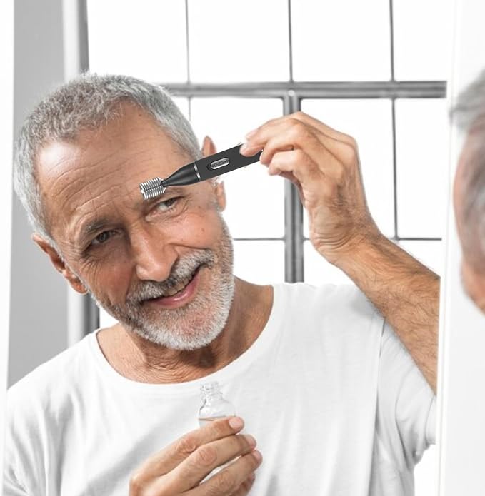 Nose Hair Trimmer for Men and Women Painless 3 in 1 Men's Ear and Nose Hair Trimmers 2025 USB-C Rechargeable Facial &amp Body Detail Hair Trimmer Clipper with High Speed and Dual-Edge Blades