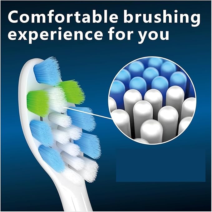 Replacement Toothbrush HeadsCompatible for Soft Electric Brush Head 4100 6500 6100 7500 5300 1100(16pcs)