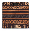 Digital Bathroom Scale for Body Weight Scale with Bright LCD Display High Accuracy Step-On Technology Auto On/Off African Mud Cloth Tribal Digital Scales 400 Lbs /180kg