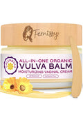 Vulva Balm (Calendula w/o Mint 2oz) – All-in-One Organic Vaginal Moisturizer Cream with 11 Botanicals – Menopause &amp Incontinence Care Cream for Intimate Skin – Soothes Redness Dryness &amp Irri