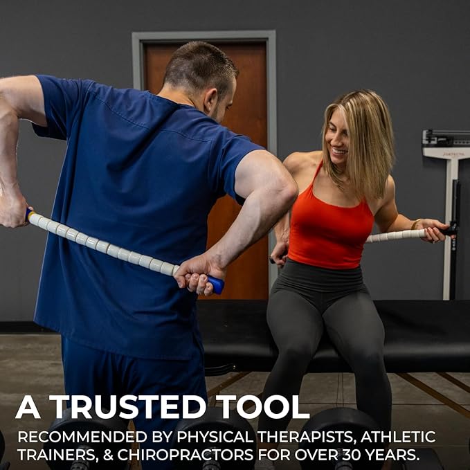 The Original Massage Stick - Self Myofasical Release Muscle Roller Stick - 24 Stiff Stick