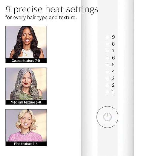 T3 CurlWrap Automatic Rotating Curling Iron with Longer Barrel 2 Timer Settings 9 Heat Settings Auto-Rotating Ceramic Barrel and Ion Generator for Fast Easy Curls and Waves on All Hair Types