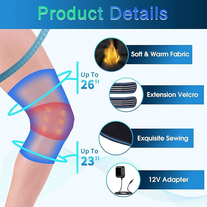 Knee Massager with Heat-Vine-5
