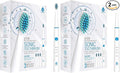 Pursonic Sonic Technology Electric Toothbrush for Kids and Adults 2 Minute Timer Powered Rechargeable Toothbrush 5 Modes 3 Brush Heads 30 Days Long Battery Life Waterproof White (Pack of 2)