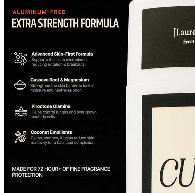 Aluminum Free Deodorant | Extra Strength 72 Hour Protection for Women &amp Men | With Natural Extracts Skincare &amp Antimicrobial Enzymes (Leather Tobacco &amp Raspberry) (1)