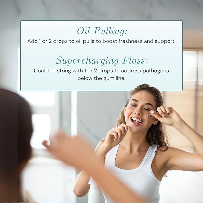 OraWellness Healthy Mouth Blend Tooth Oil 3 Pack + BrushEco Bamboo Toothbrush with 3 Rows