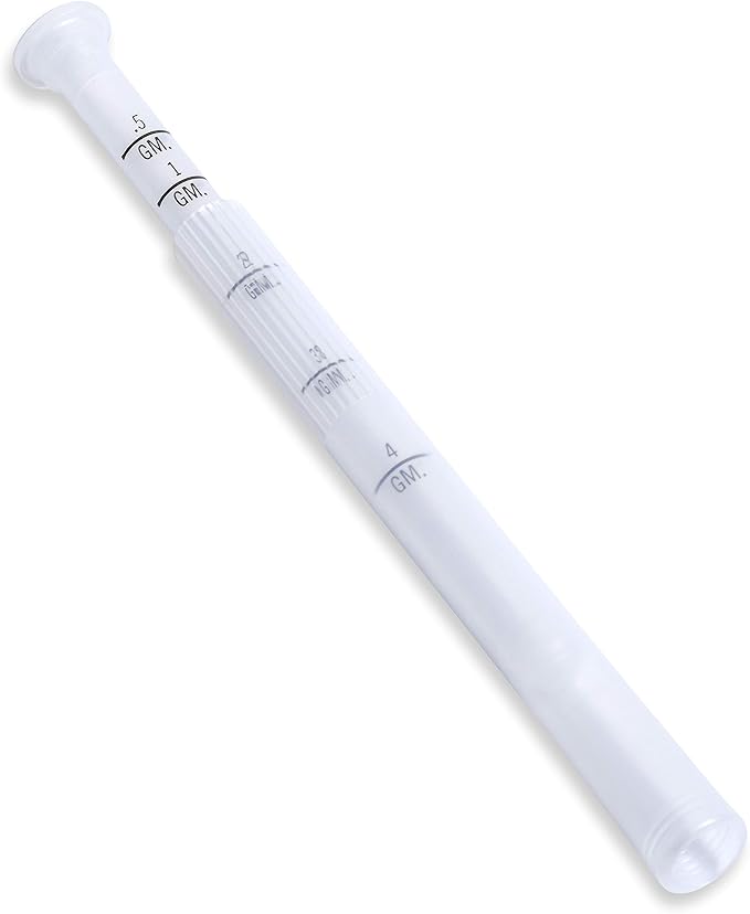 Vaginal Applicators (50-Pack) Fits Premarin Estrace Contraceptive Gels and Many More Creams Individually Wrapped Disposable Applicator Dosage Marked by Doctor MK's®