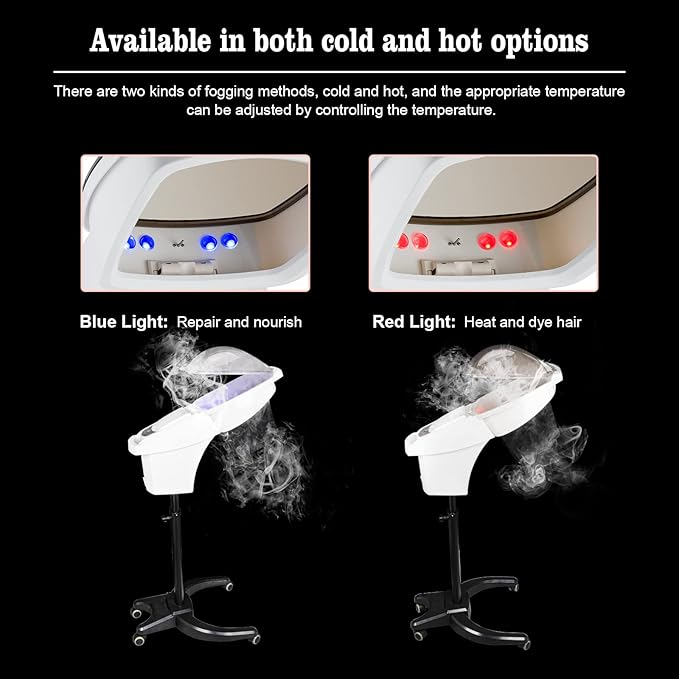 Elitzia ET1408BM Hair Steamer &amp 10 Pcs Fabric Steam Cap Bundle