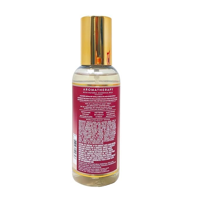 Bath &amp Body Works Aromatherapy Vanilla Nutmeg - Ultimate Hydration Body Cream Body Wash + Foam Bath Mosturizing Body Lotion and Essential Oil Perfume Mist with a Natural Oats Soap