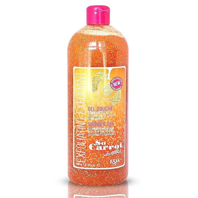 FAIR &amp WHITE So Carrot Body Scrub Body Wash 31.8 Floz / 940ml