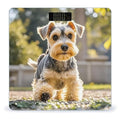 Yorkie Puppy Smart Scale for Body Weight Accurate Bathroom Scale with LED Display Digital Weight Scales Weighing Machine High Precision Scales for Bath Home