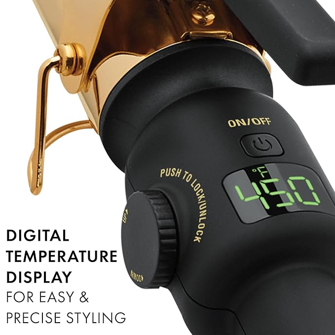 HOT TOOLS Professional 24K Gold 1-1/2'' Digital Curling Iron 1 ct.