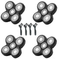 Shaver Replacement Blades Compatible with Shaver Head5 Blades Shaver Replacement Heads Replacement Blades for Bald Men(4 pcs)